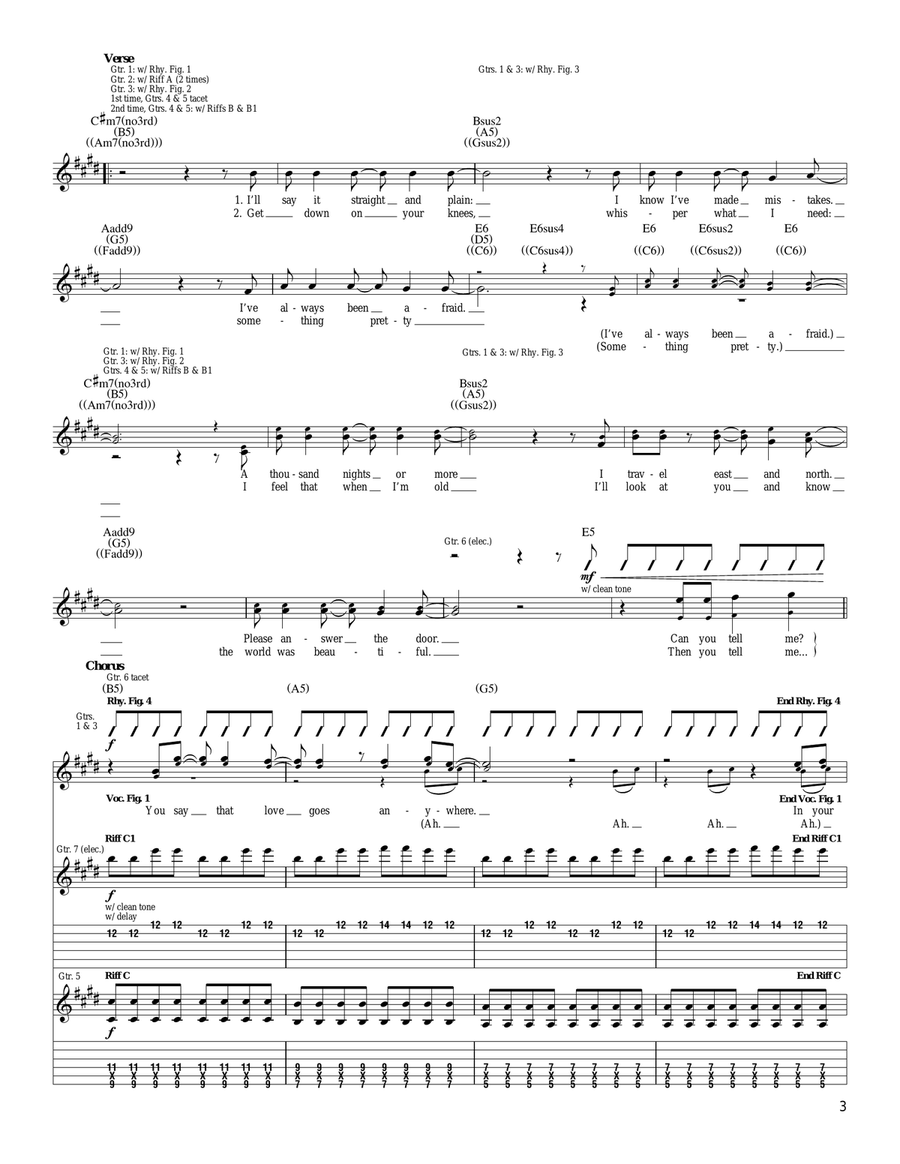 Polaris Acoustic Guitar scores gallery preview page 3