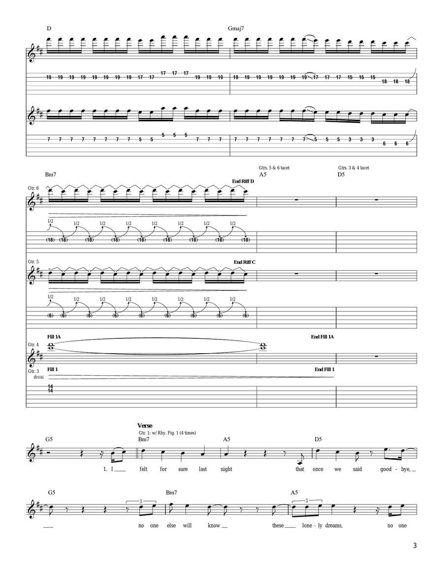 23 23 Acoustic Guitar scores gallery preview page 3