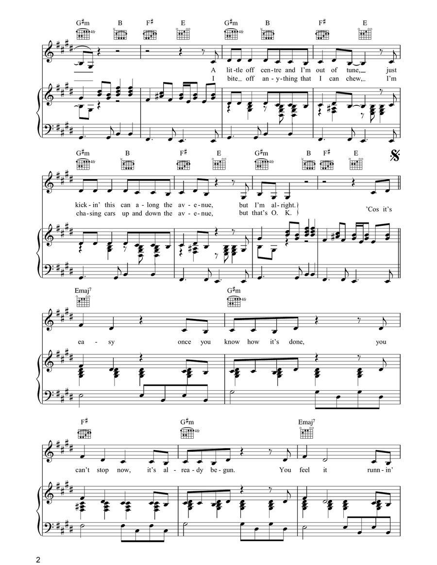Jerk It Out Jerk It Out Acoustic Guitar scores gallery preview page 2