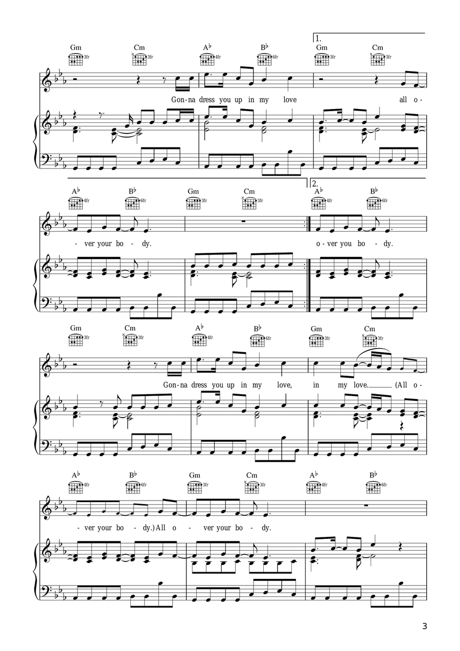 Dress You Up Dress You Up Acoustic Guitar scores gallery preview page 3