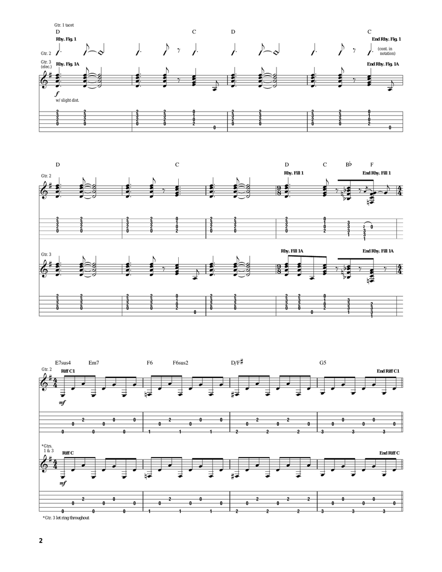 Seasons Of Wither Seasons Of Wither Acoustic Guitar scores gallery preview page 2
