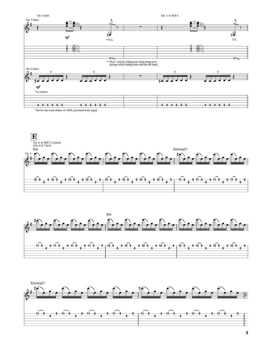 Gods And Monsters Gods And Monsters Acoustic Guitar scores gallery preview page 3