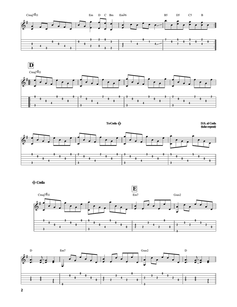 2 Die 4 2 Die 4 Acoustic Guitar scores gallery preview page 2