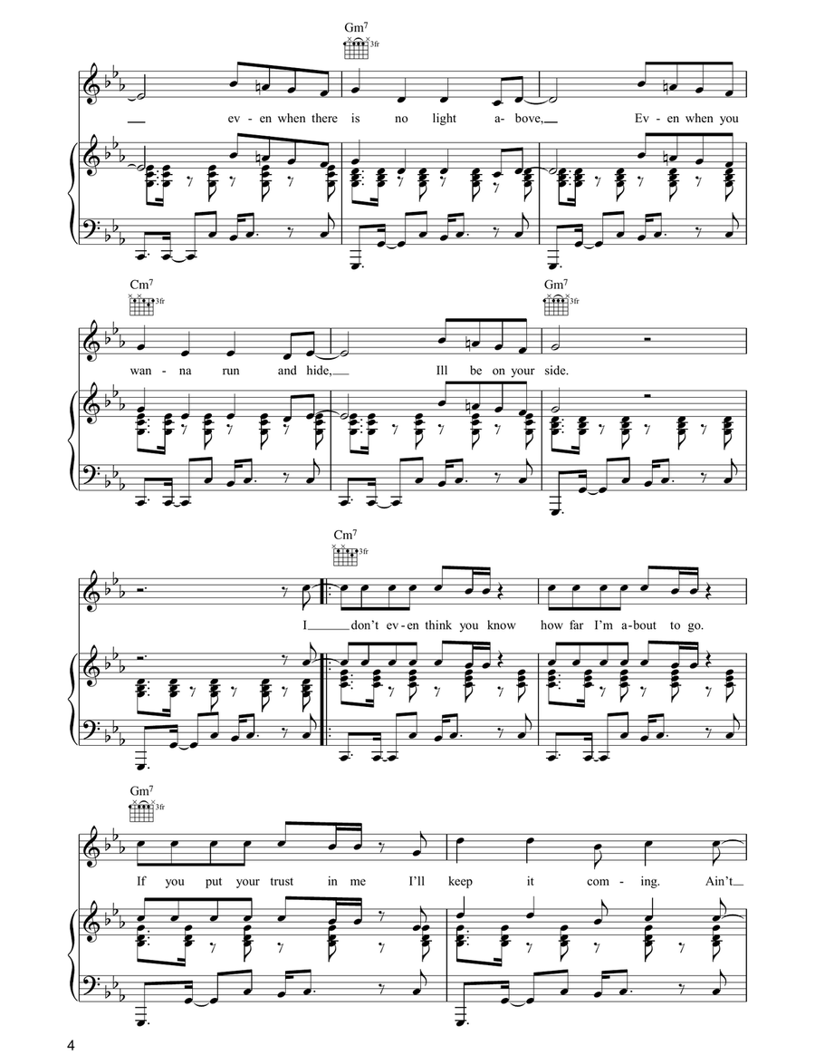 Keep This Fire Burning Keep This Fire Burning Piano, Vocal, Guitar scores gallery preview page 4