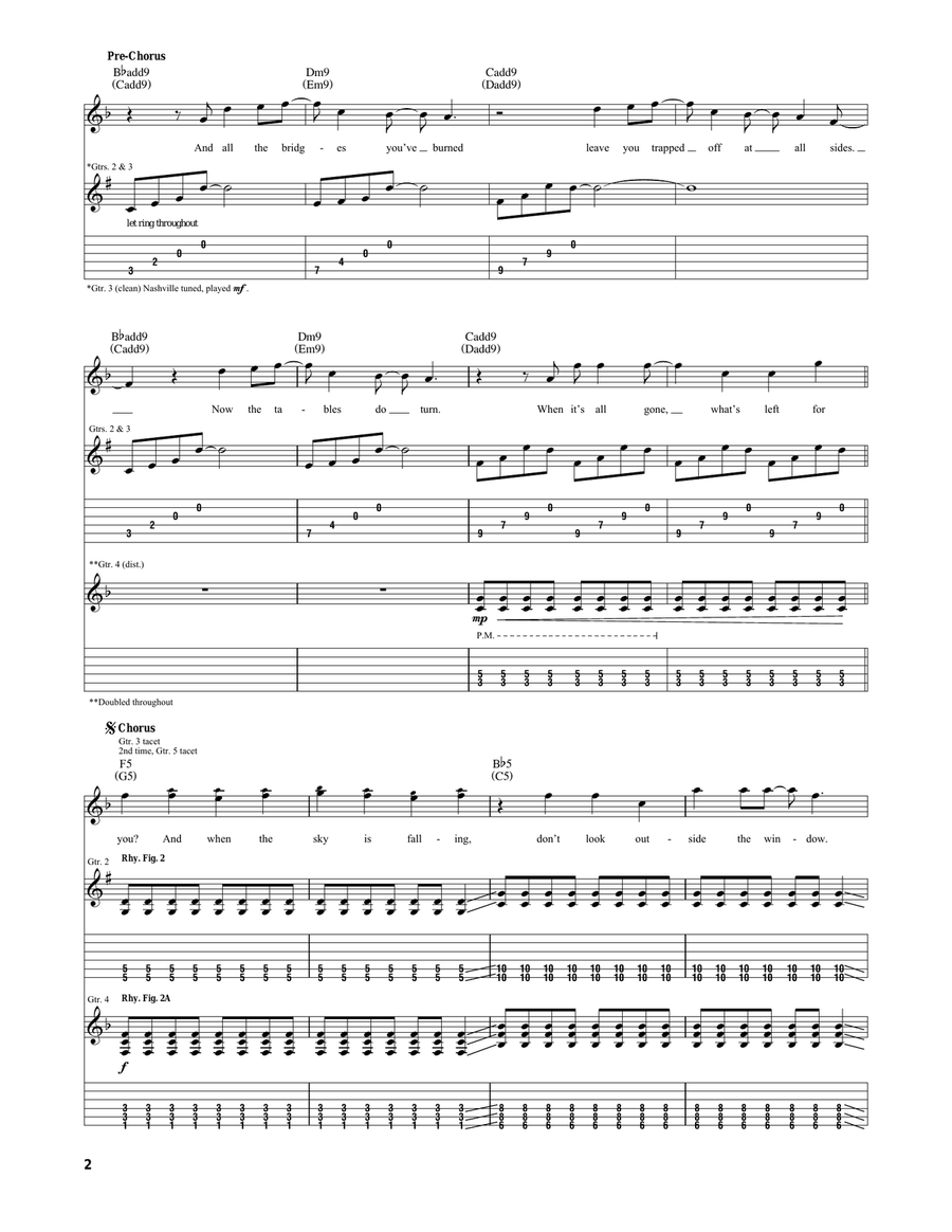Change Your Mind Change Your Mind Acoustic Guitar scores gallery preview page 2