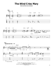 The Wind Cries Mary