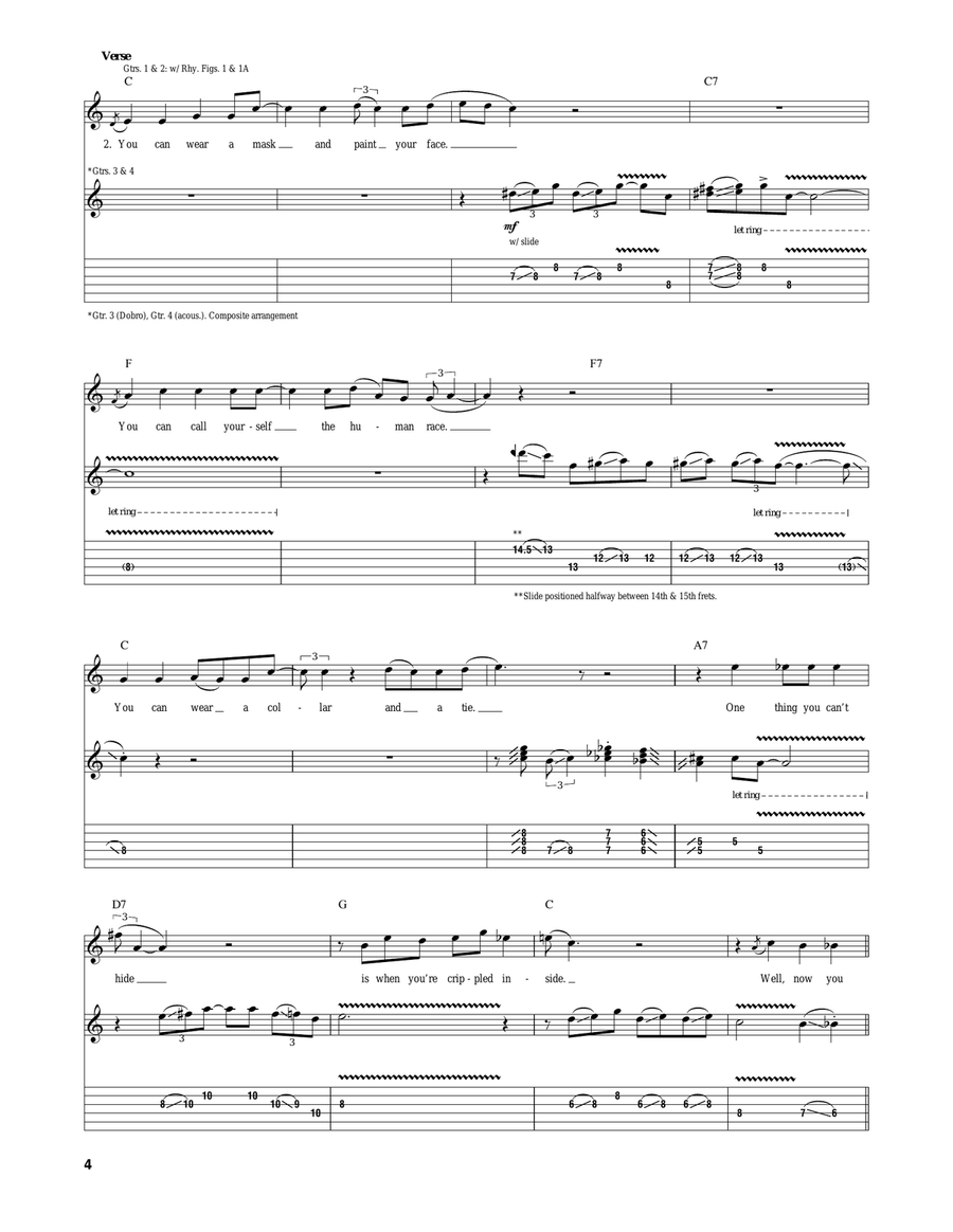 Crippled Inside Crippled Inside Acoustic Guitar scores gallery preview page 4