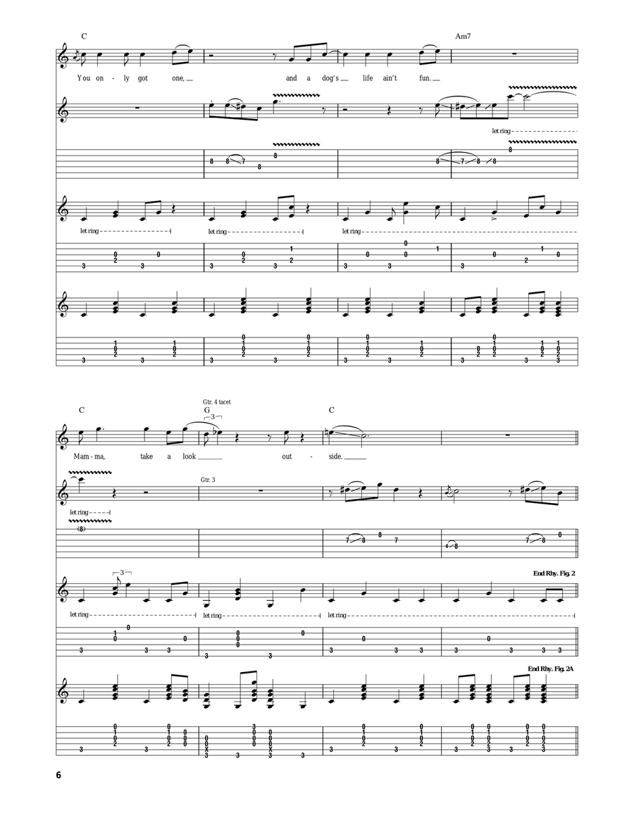 Crippled Inside Crippled Inside Acoustic Guitar scores gallery preview page 6