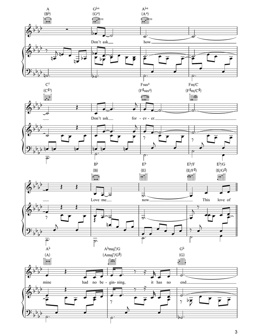 Until It's Time For You To Go Piano, Vocal, Guitar scores gallery preview page 3