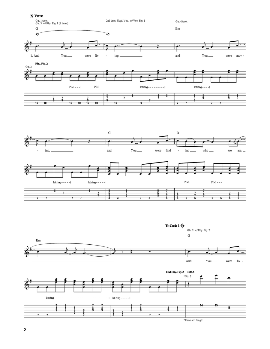 Finding Who We Are Finding Who We Are Acoustic Guitar scores gallery preview page 2