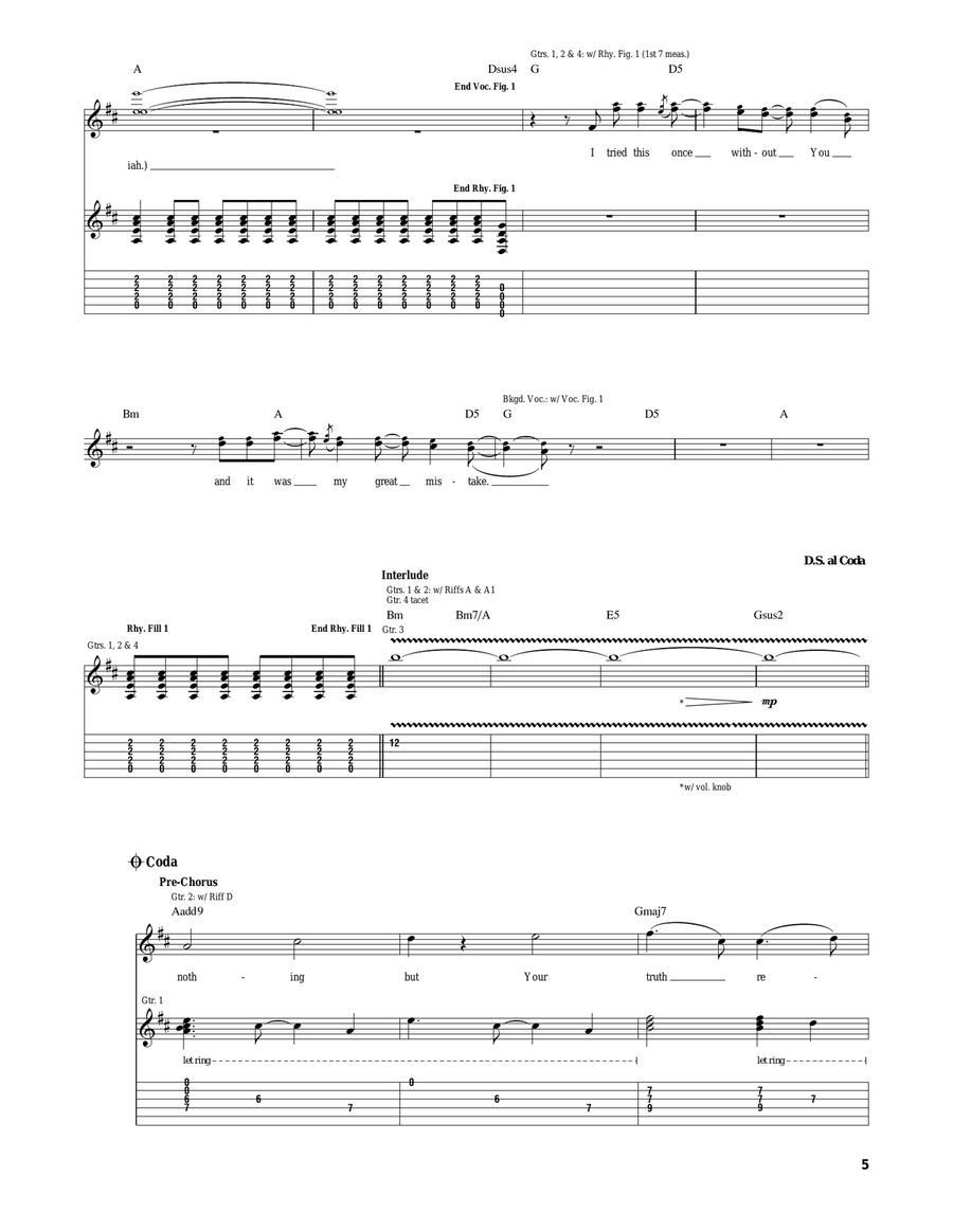 Everything About You Everything About You Acoustic Guitar scores gallery preview page 5