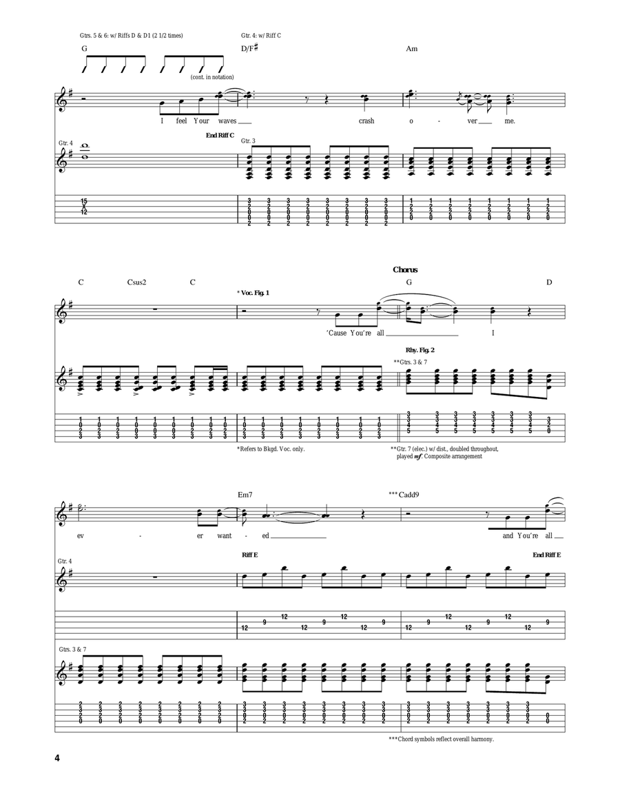Release The Deep Release The Deep Acoustic Guitar scores gallery preview page 4