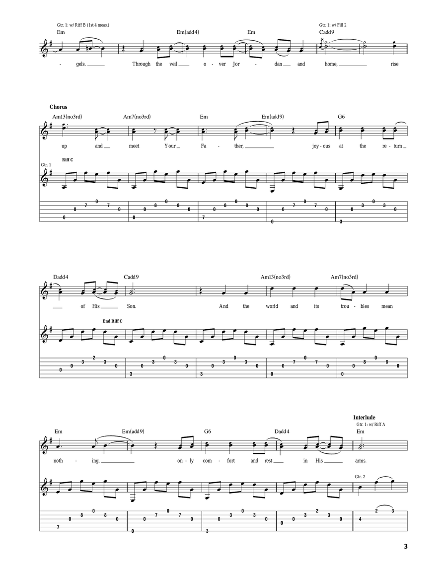 Laid To Rest Laid To Rest Electric Guitar scores gallery preview page 3