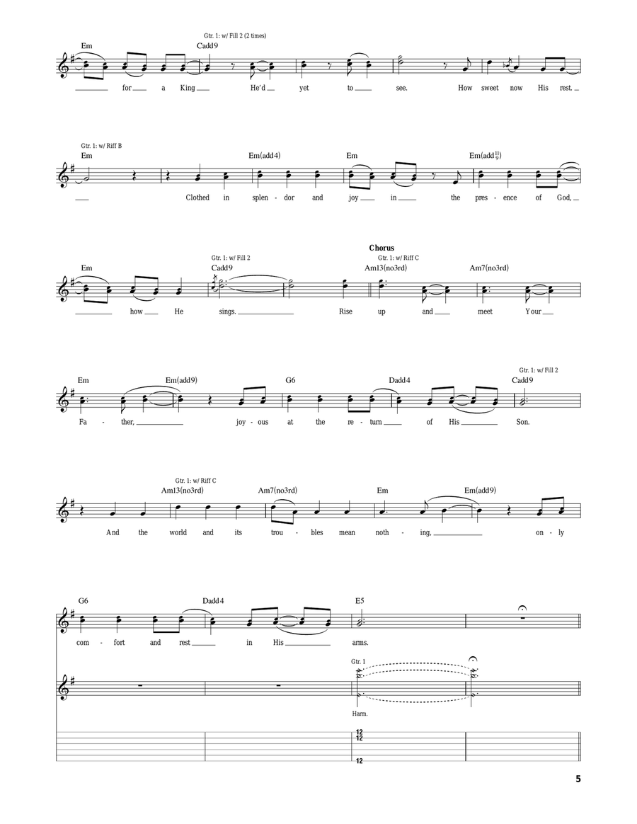 Laid To Rest Laid To Rest Electric Guitar scores gallery preview page 5
