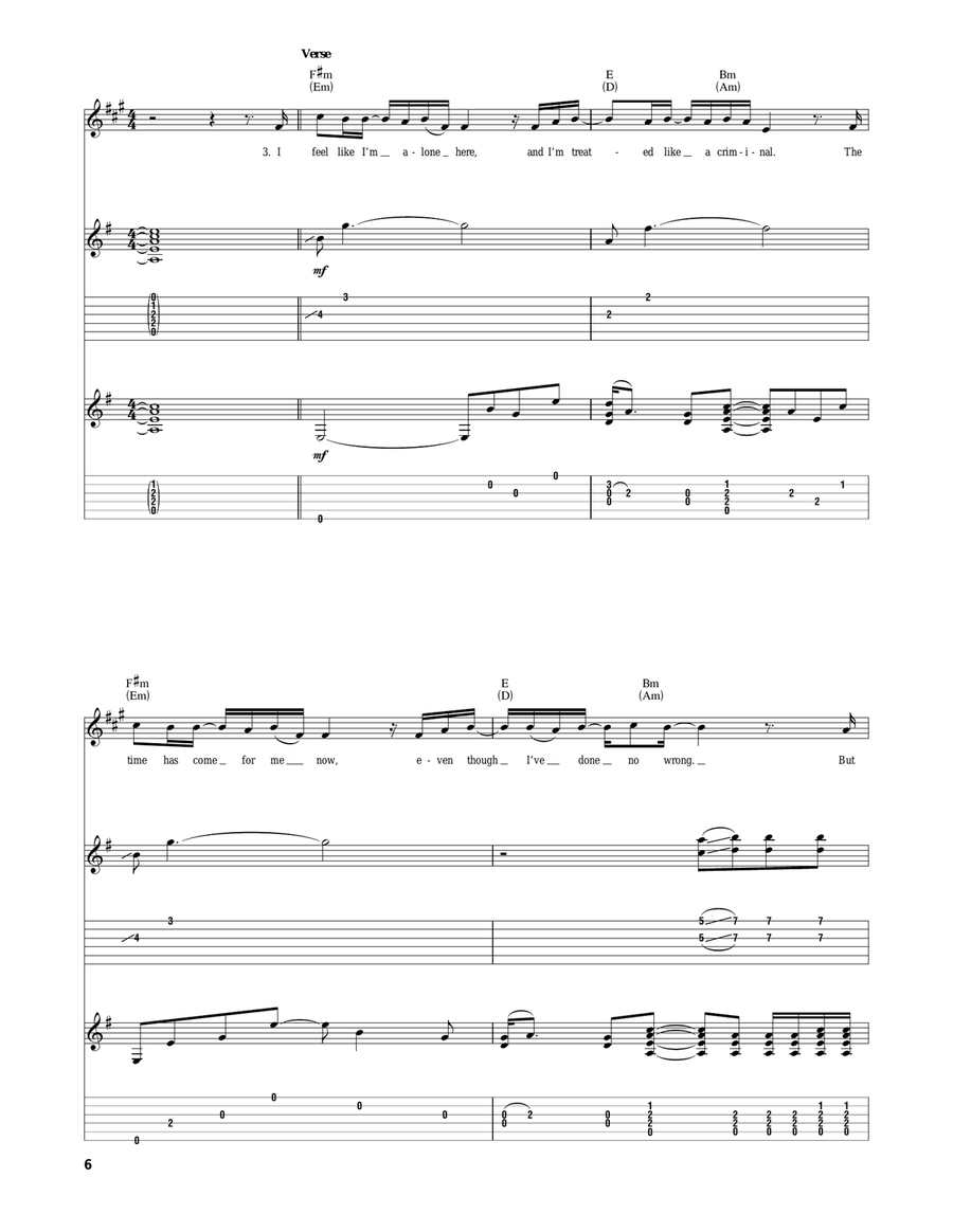 Carry My Cross Carry My Cross Acoustic Guitar scores gallery preview page 6