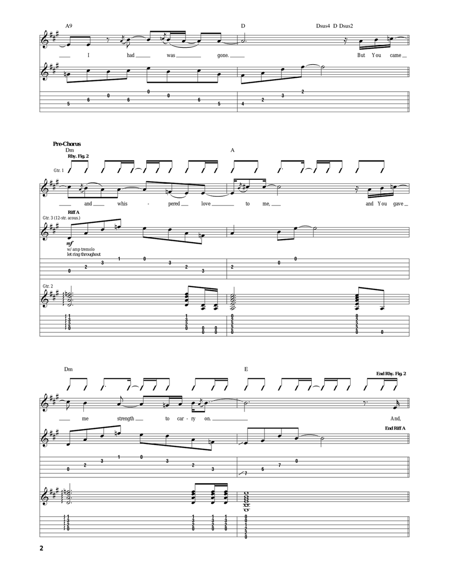The Sun Is Shining The Sun Is Shining Acoustic Guitar scores gallery preview page 2