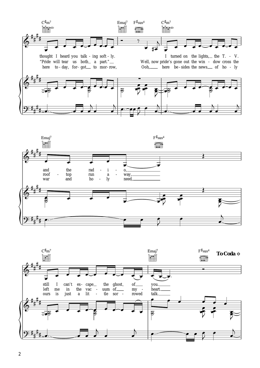 Ordinary World Ordinary World Acoustic Guitar scores gallery preview page 2