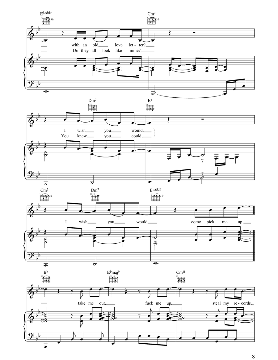 Come Pick Me Up Come Pick Me Up Guitar scores gallery preview page 3