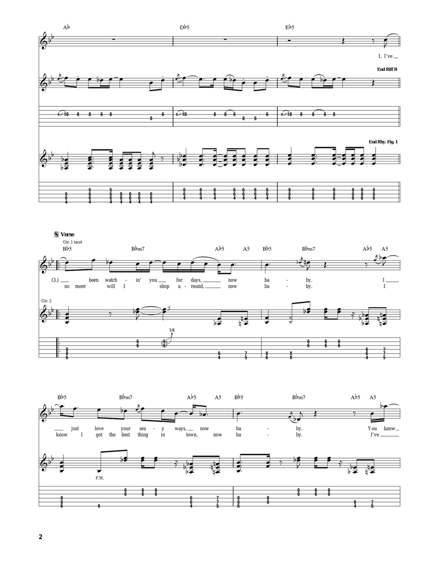 Wrap It Up Acoustic Guitar scores gallery preview page 2