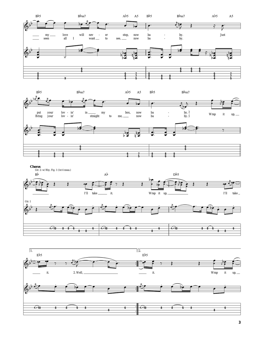 Wrap It Up Acoustic Guitar scores gallery preview page 3