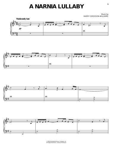 A Narnia Lullaby