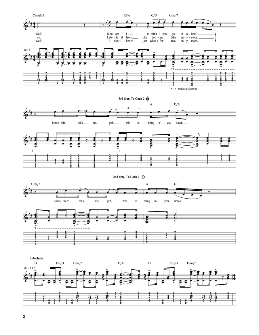 Forever My Friend Forever My Friend Acoustic Guitar scores gallery preview page 2