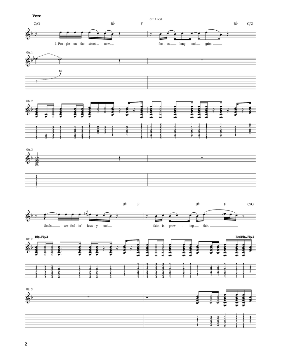 How Come How Come Acoustic Guitar scores gallery preview page 2