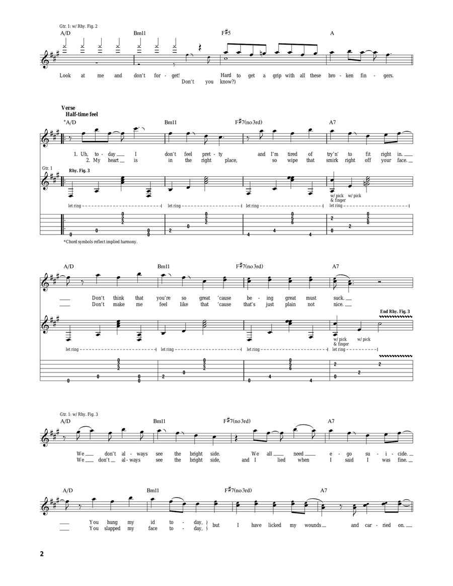 Line & Sinker Electric Guitar scores gallery preview page 2