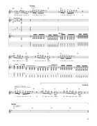 River Below Electric Guitar scores gallery preview page 3