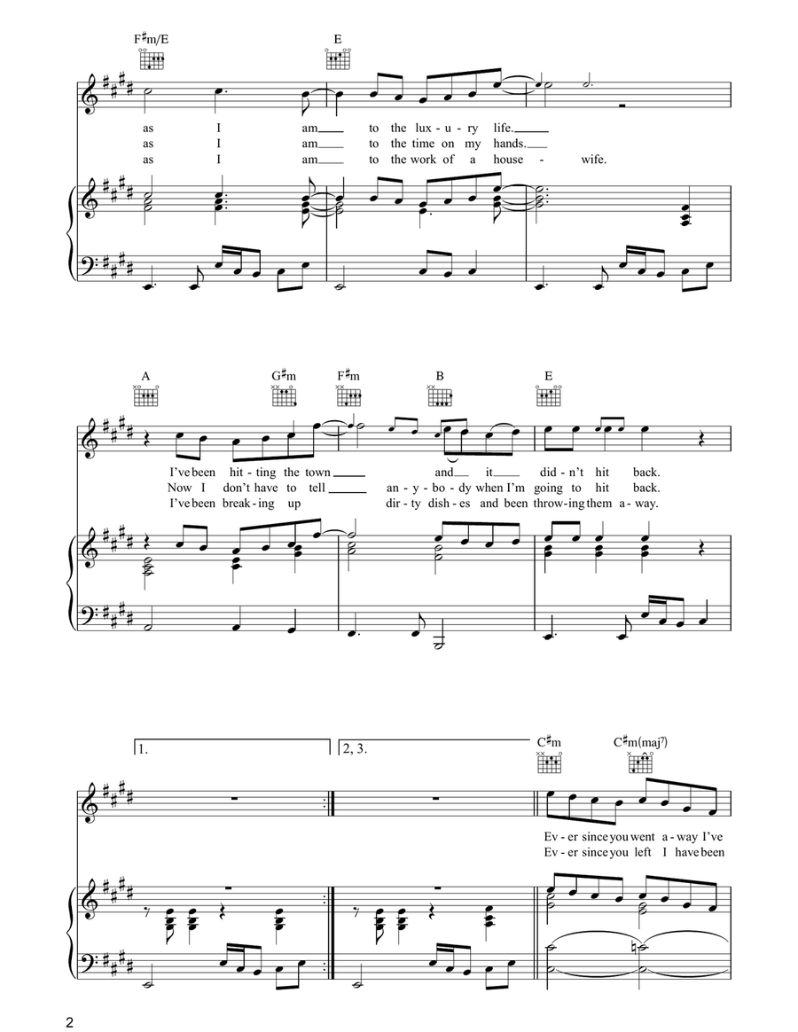 My Brave Face My Brave Face Acoustic Guitar scores gallery preview page 2