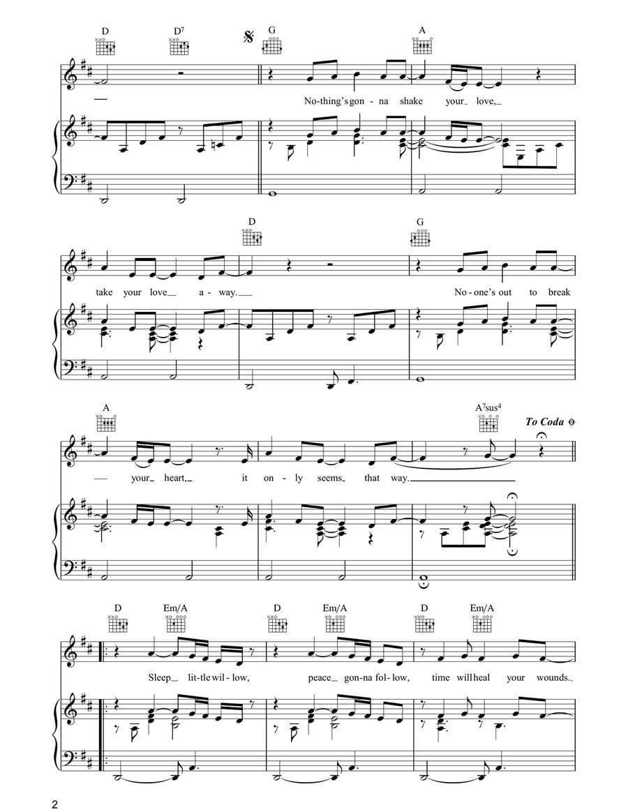 Little Willow Acoustic Guitar scores gallery preview page 2