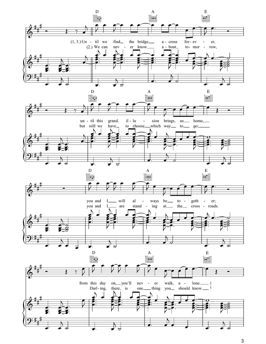 Part Of Me, Part Of You Part Of Me, Part Of You Acoustic Guitar scores gallery preview page 3