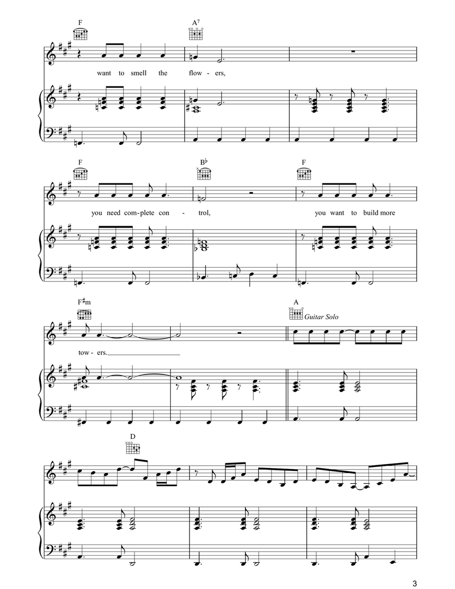The Light Comes From Within Acoustic Guitar scores gallery preview page 3