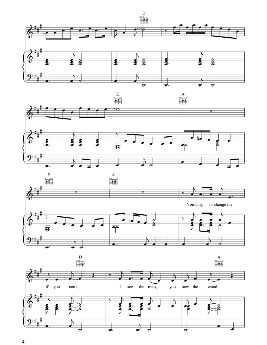 The Light Comes From Within Acoustic Guitar scores gallery preview page 4