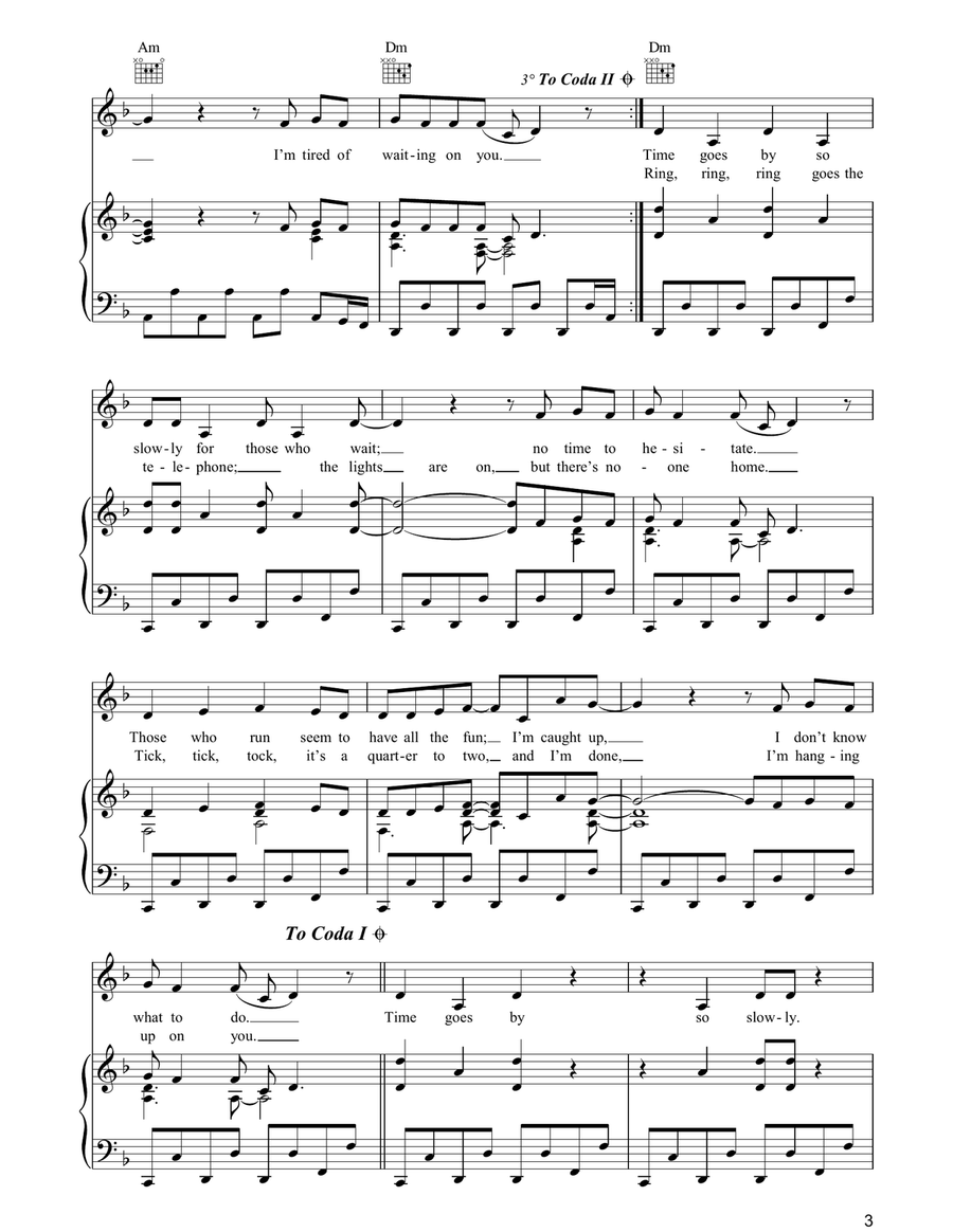 Hung Up Hung Up Acoustic Guitar scores gallery preview page 3
