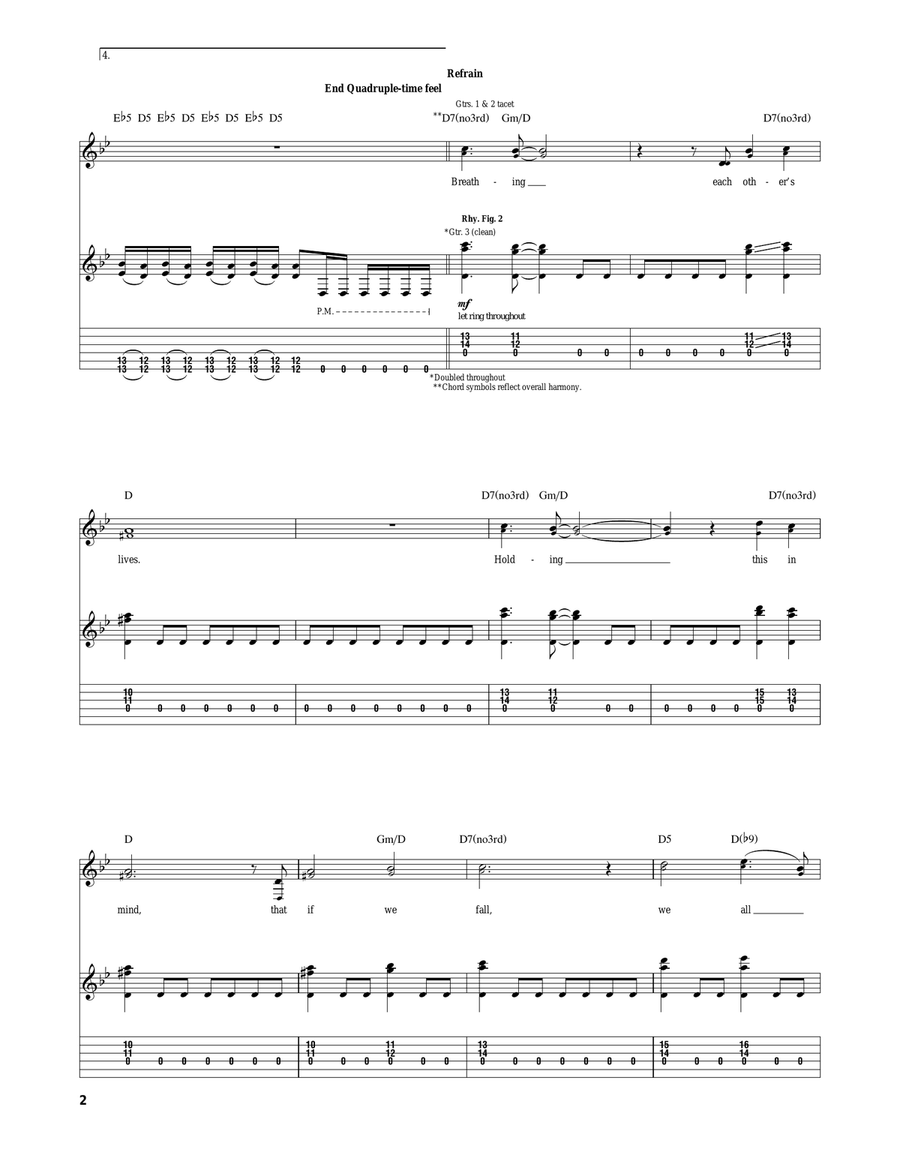Attack Attack Electric Guitar scores gallery preview page 2