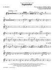 September (arr. Mark Brymer) - Bb Trumpet 2