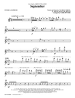 September (arr. Mark Brymer) - Bb Tenor Saxophone