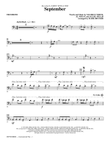 September (arr. Mark Brymer) - Trombone