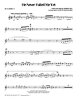He Never Failed Me Yet (orch. Keith Christopher) - Bb Clarinet 1 mini preview