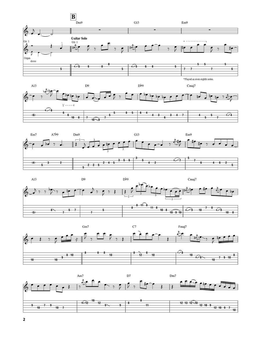 Satin Doll Satin Doll Electric Guitar scores gallery preview page 2