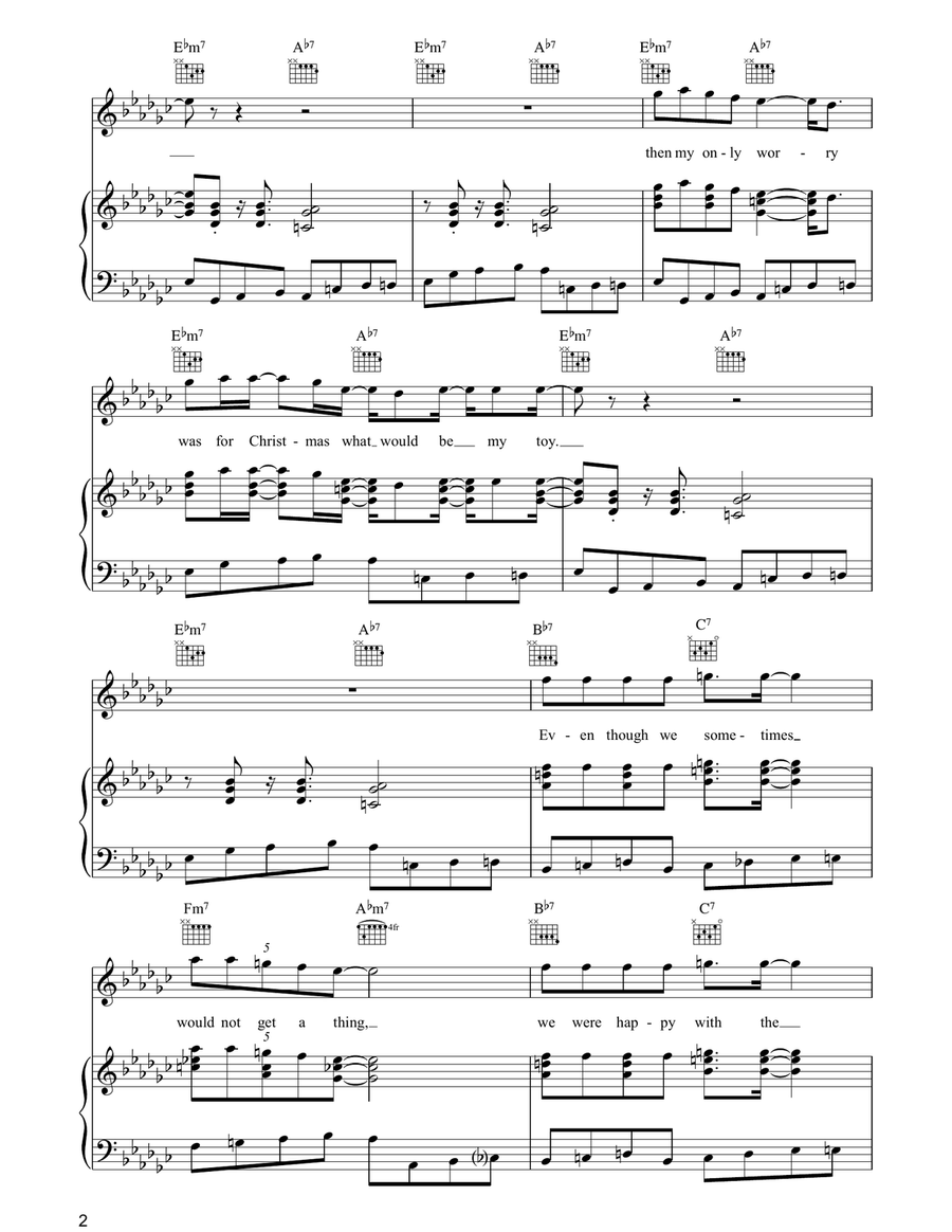 I Wish I Wish Acoustic Guitar scores gallery preview page 2