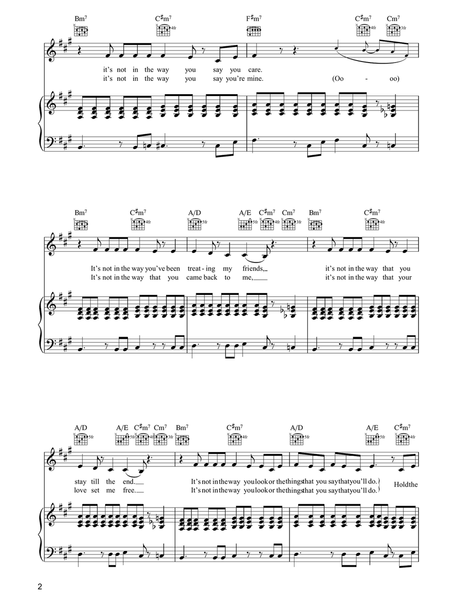 Hold The Line Guitar scores gallery preview page 2