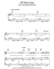 All That I Love (from Martin Guerre)