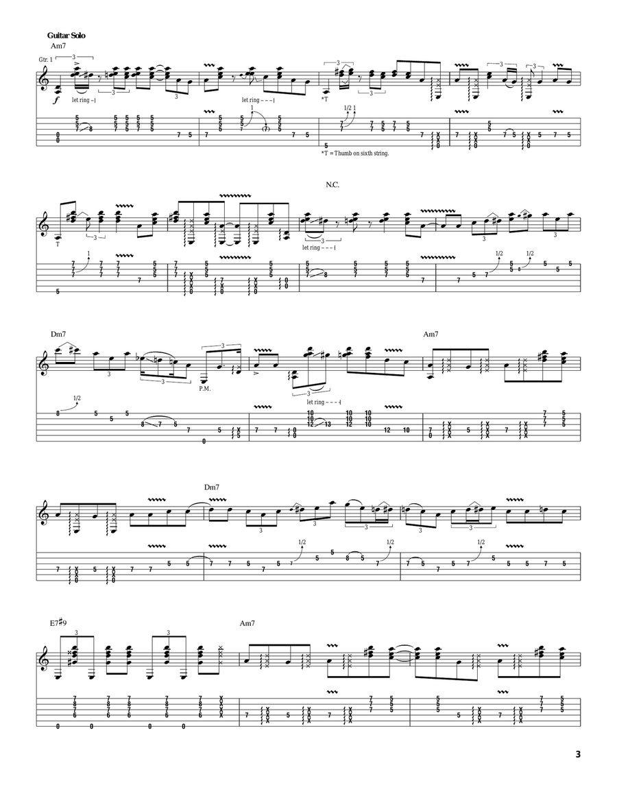 Cold Shot Cold Shot Acoustic Guitar scores gallery preview page 3