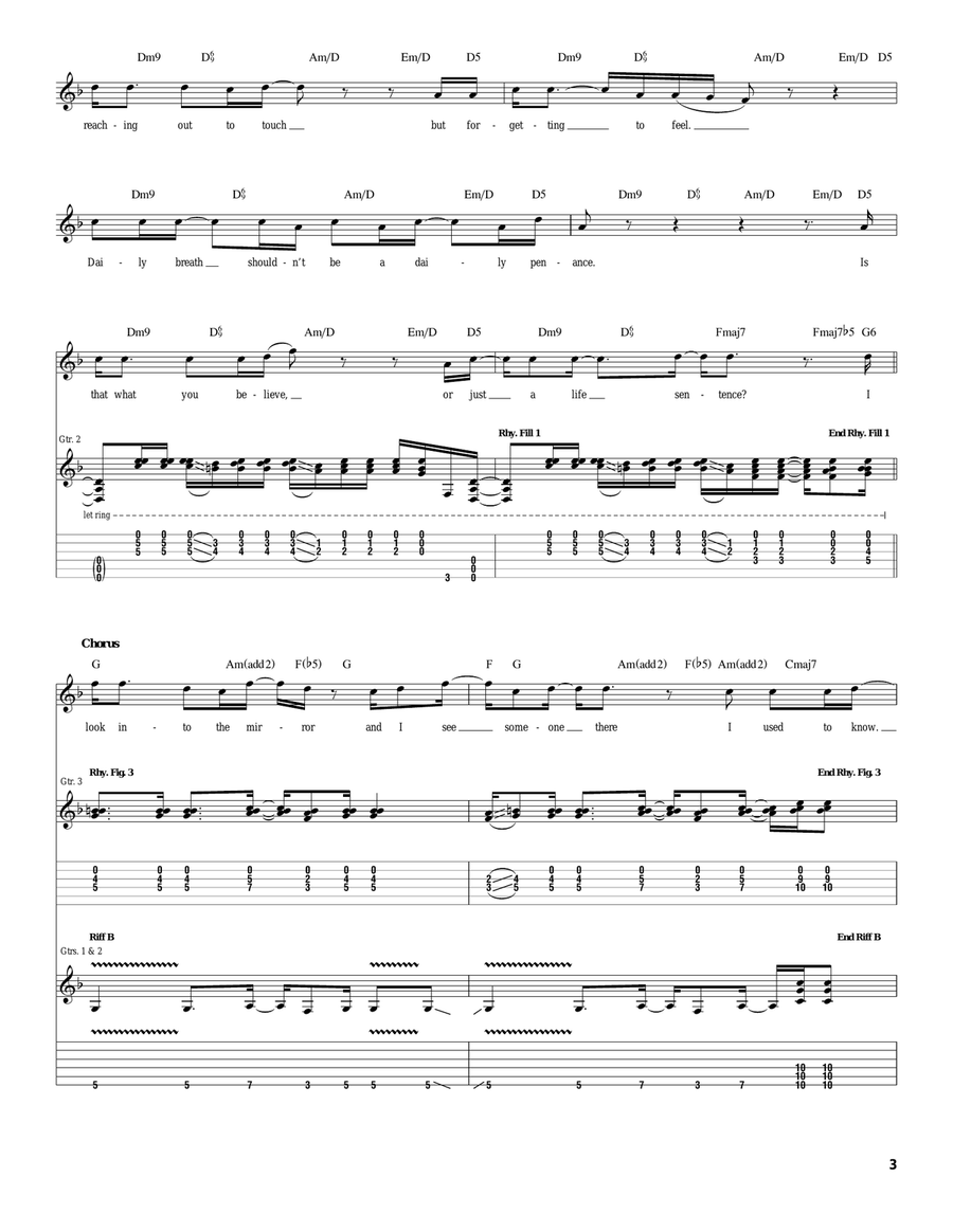 Serve Your Soul Serve Your Soul Acoustic Guitar scores gallery preview page 3