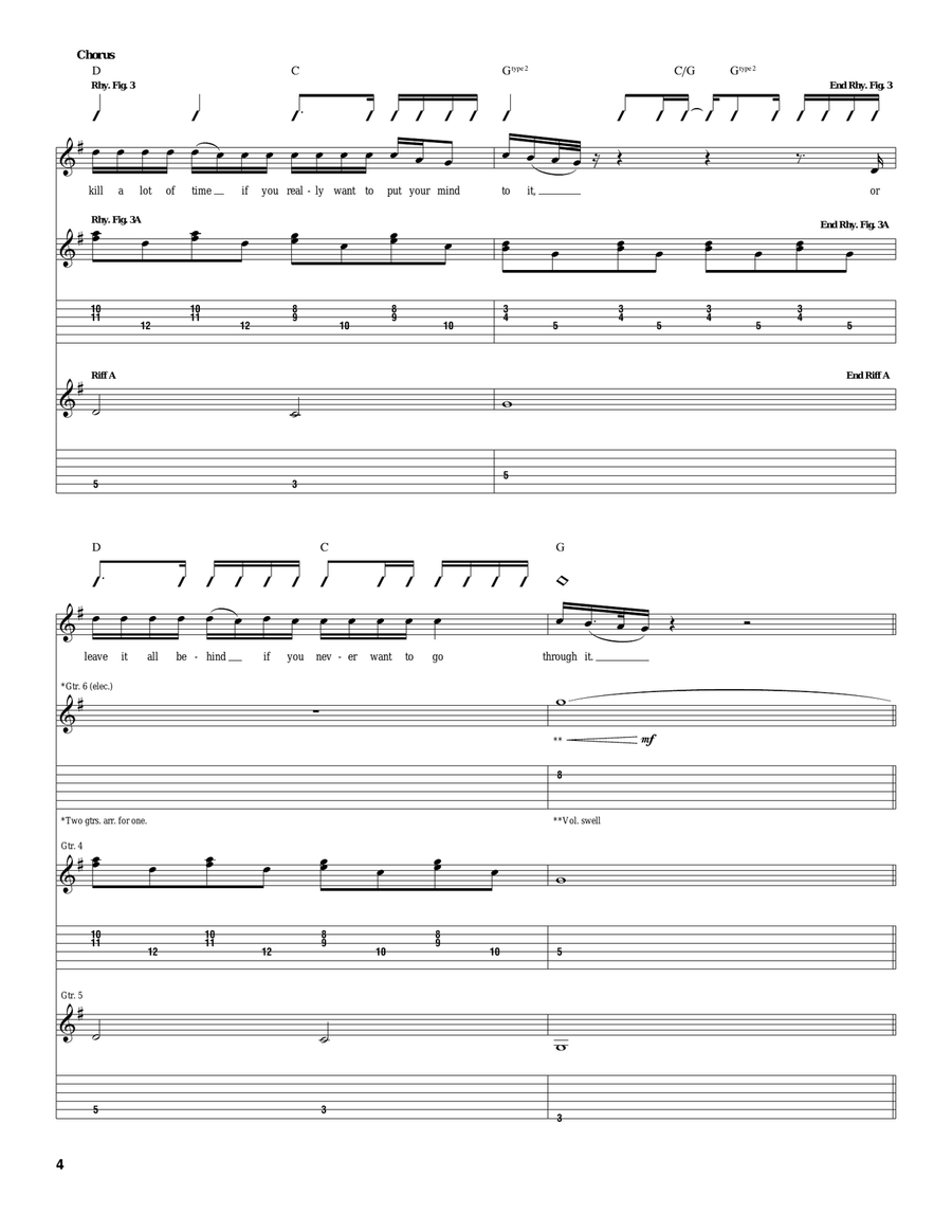 Waiting For You Waiting For You Acoustic Guitar scores gallery preview page 4