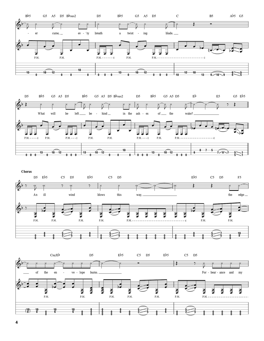 Hourglass Hourglass Electric Guitar scores gallery preview page 4