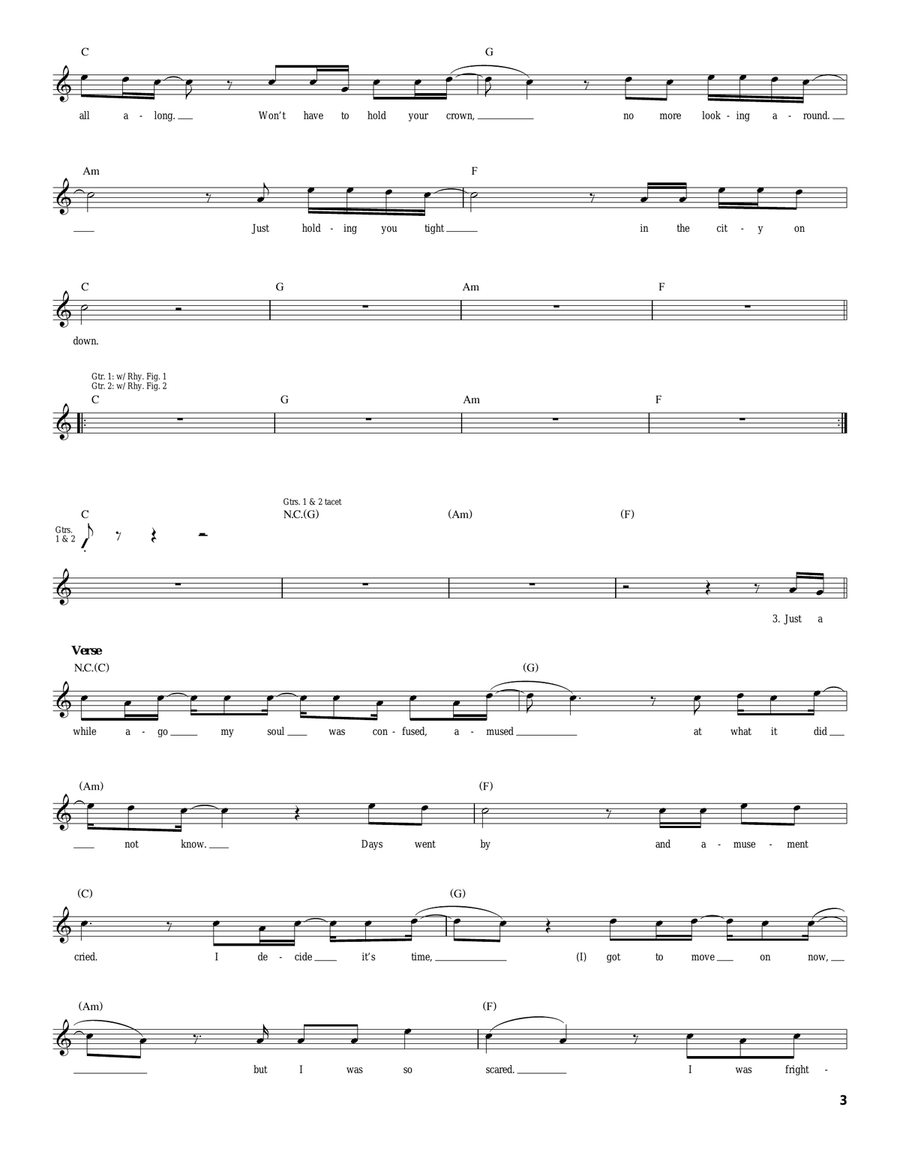 City On Down City On Down Acoustic Guitar scores gallery preview page 3