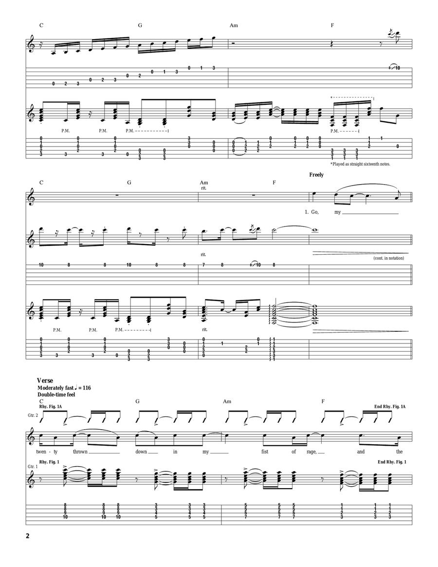 That Was A Crazy Game Of Poker Acoustic Guitar scores gallery preview page 2